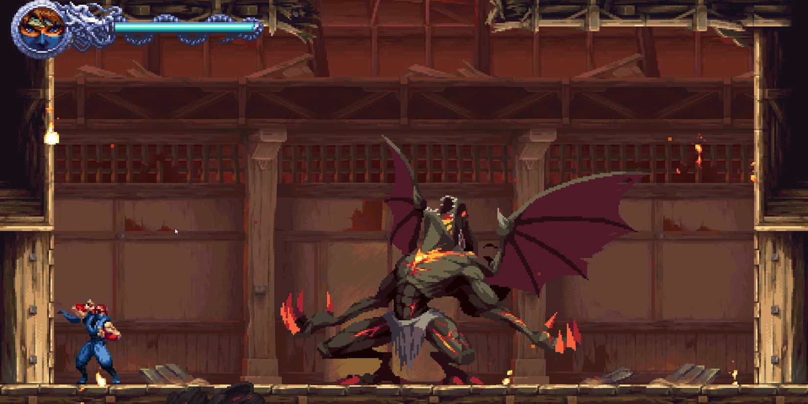 ninja gaiden ragebound boss battle