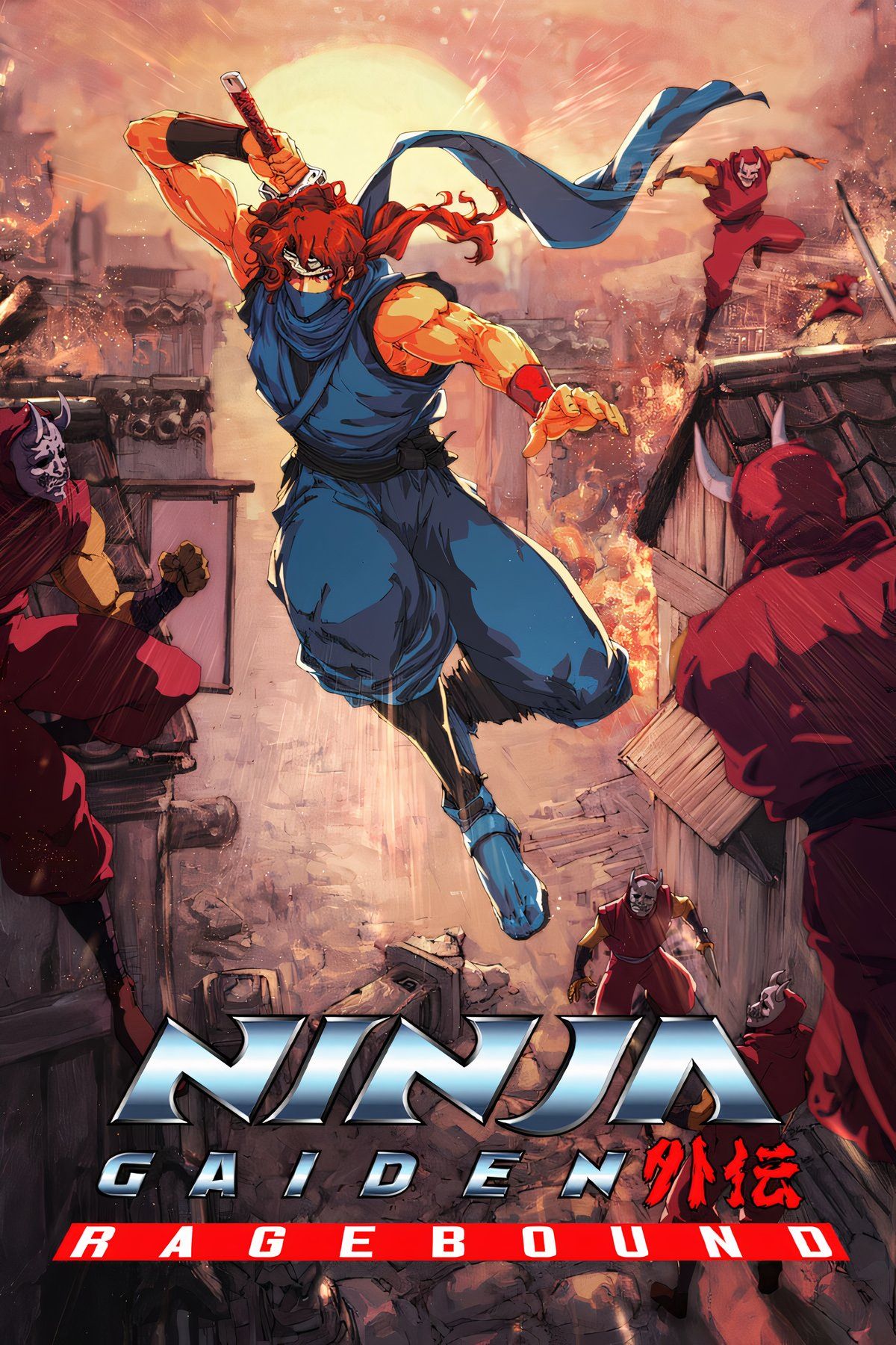 Ninja Gaiden Ragebound Tag Page Cover Art