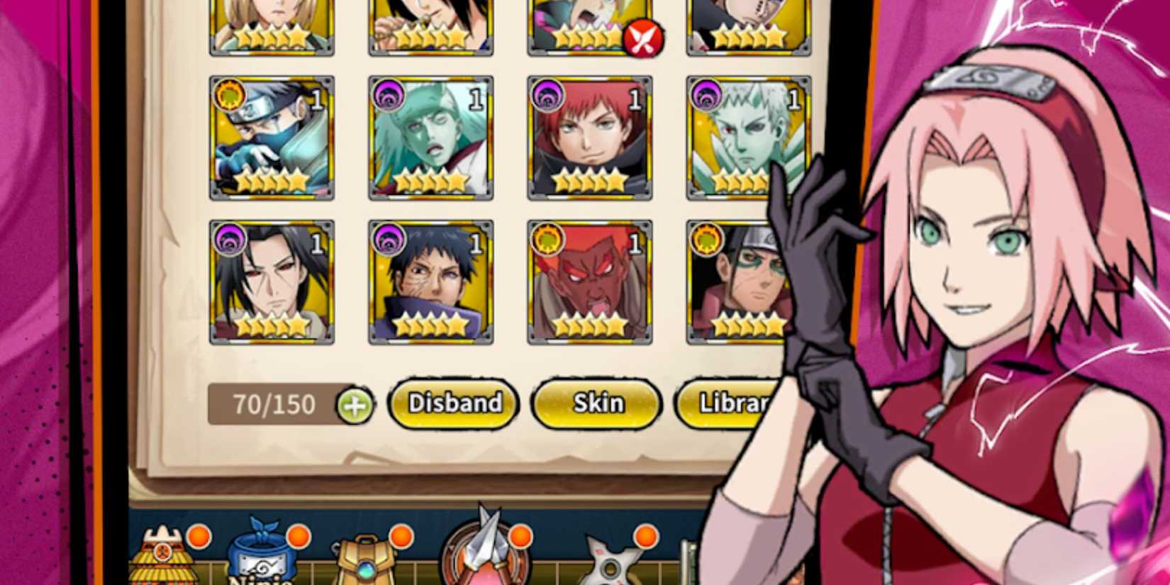 Ninjutsu Storm characters