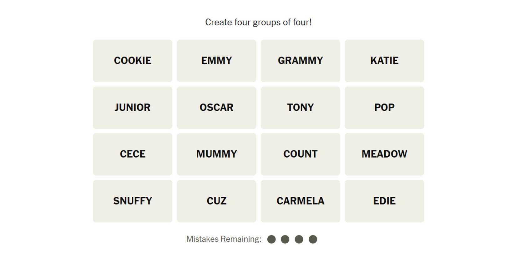 NYT-New-York-Times-Games-Connections-December-3-2024