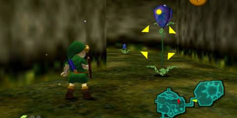 Ocarina of Time Link in combat