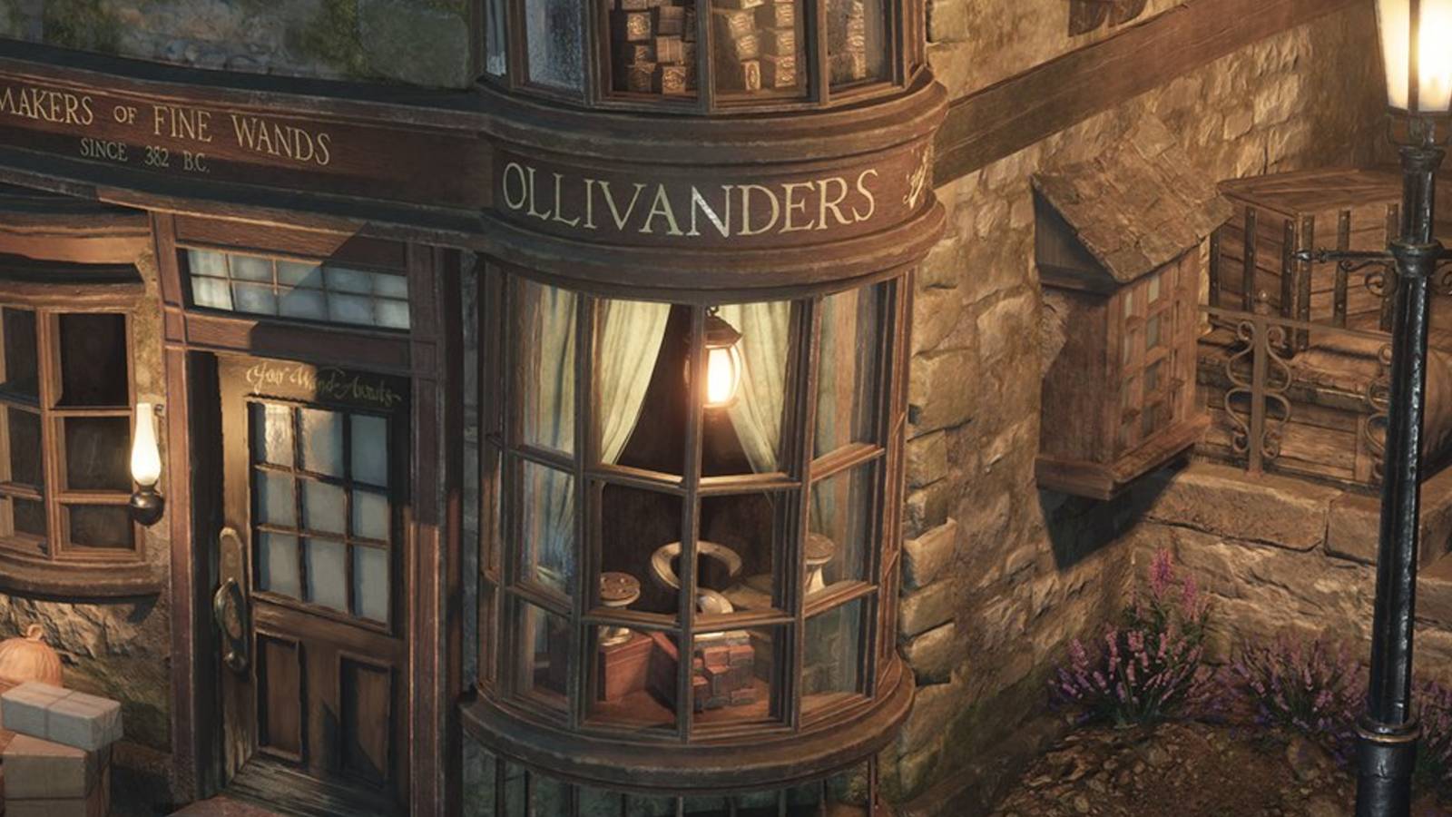 Harry Potter fan makes Ollivander's wand shop
