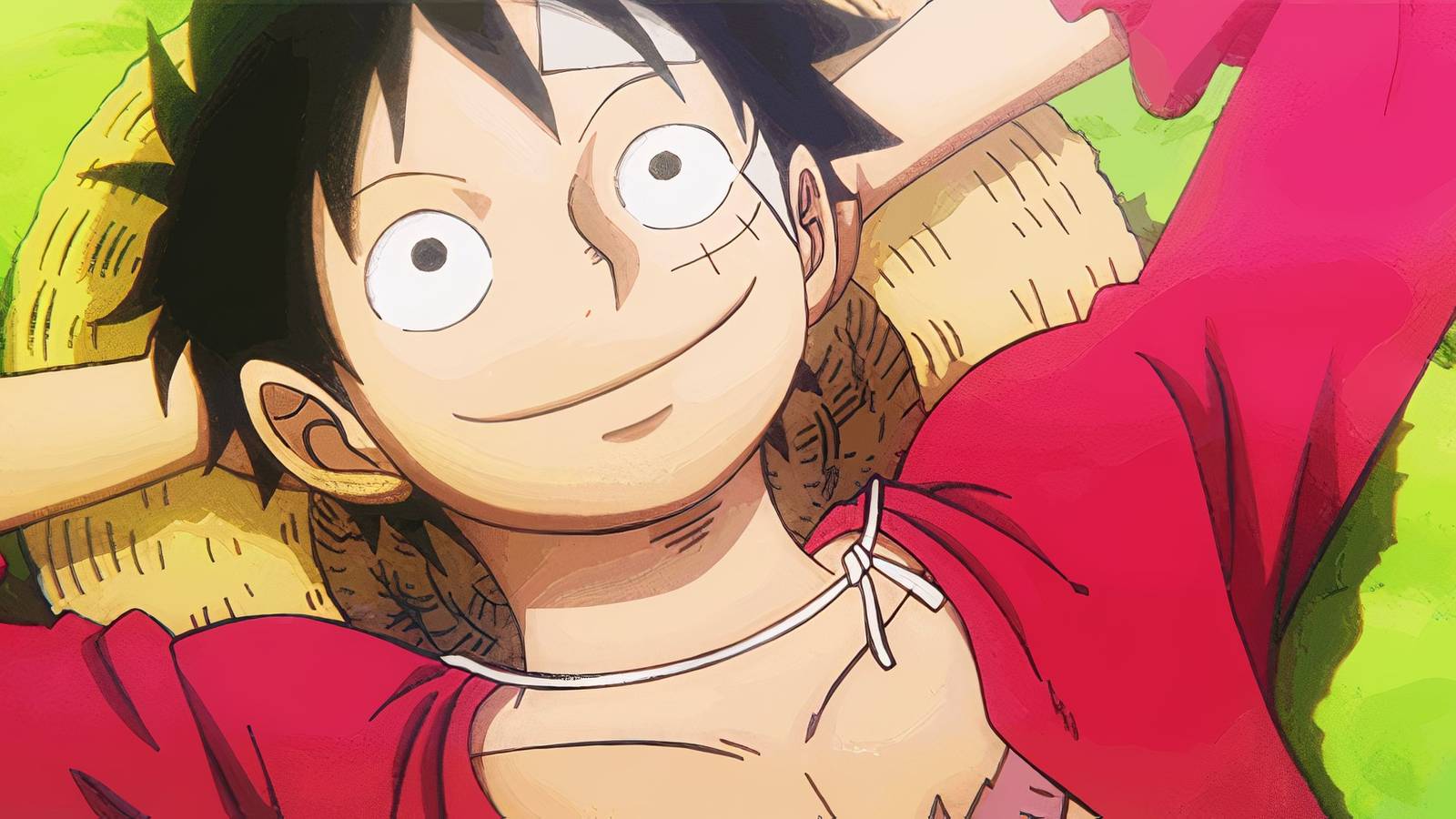 One PIece Luffy Relaxing