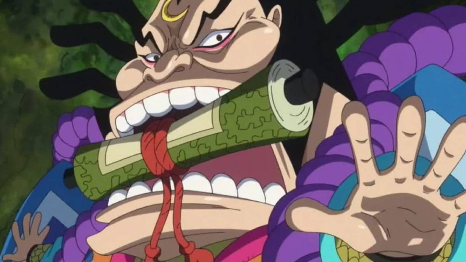 One Piece - Raizo Holding Scroll (1)