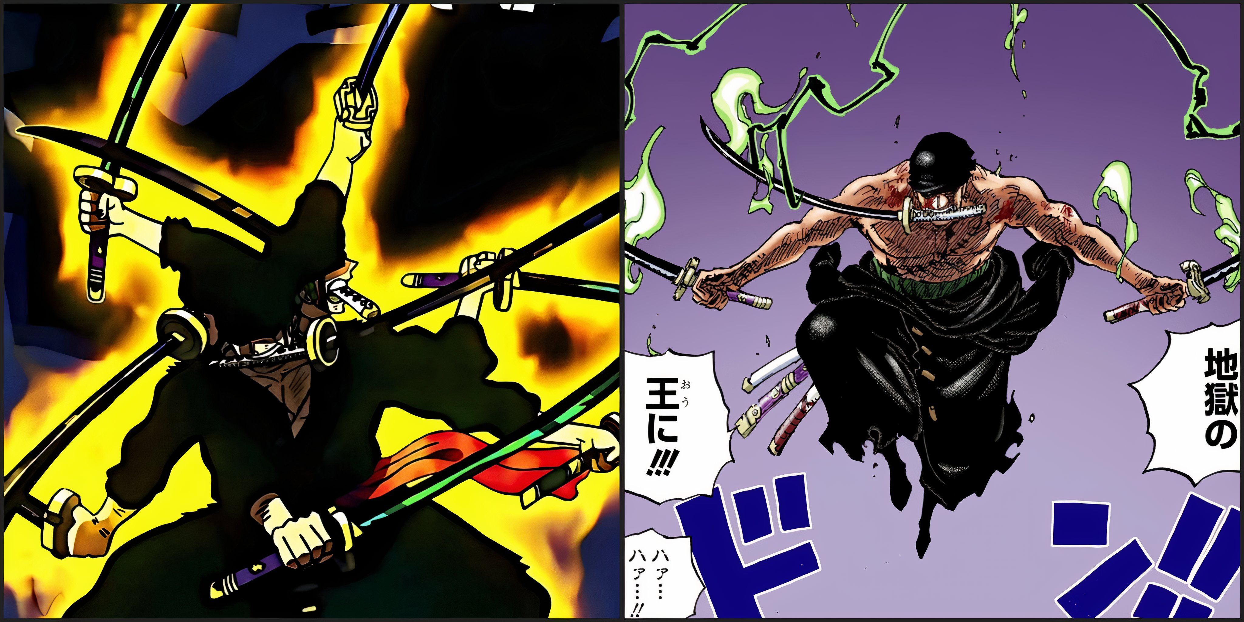 One Piece Zoro Final Power up 