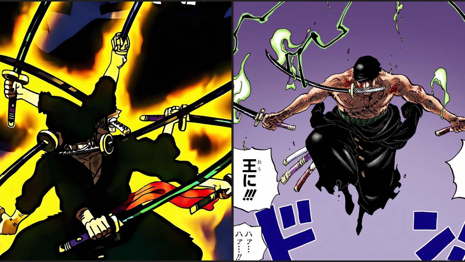 One Piece Zoro Final Power up 