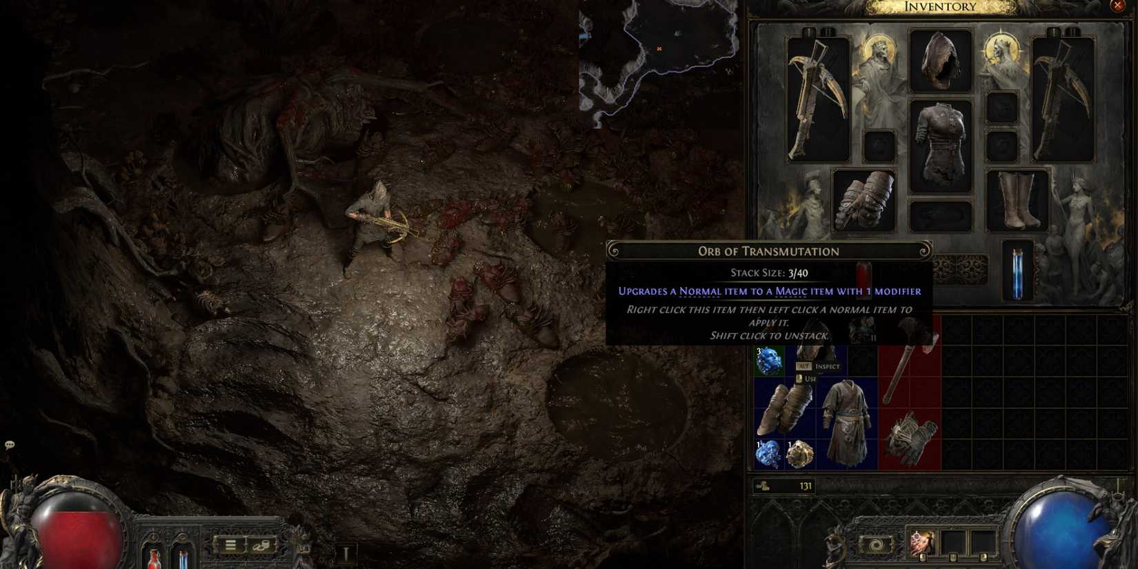 Orb of Transmutation Path of Exile 2