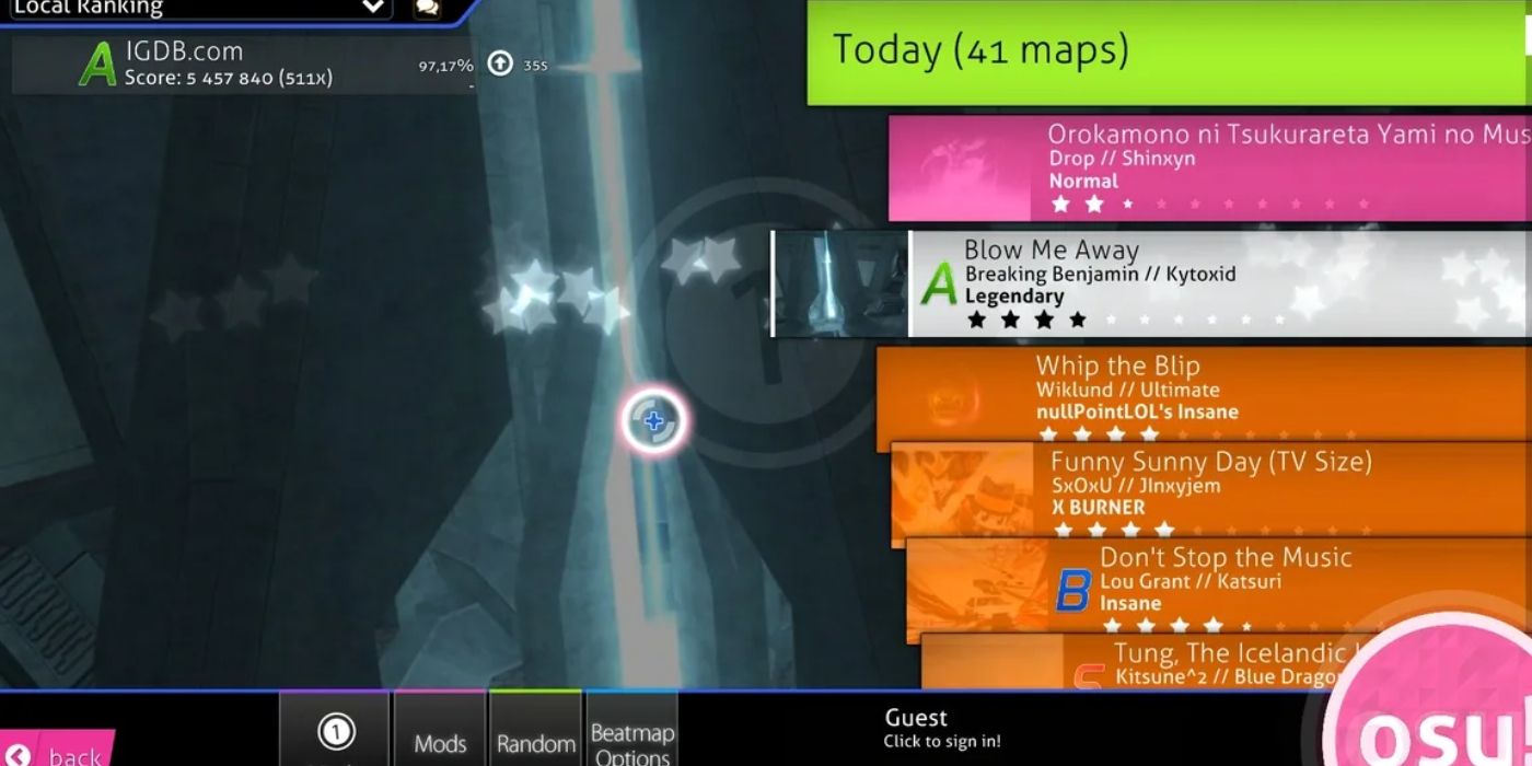Music Rhythm Games Like Guitar Hero