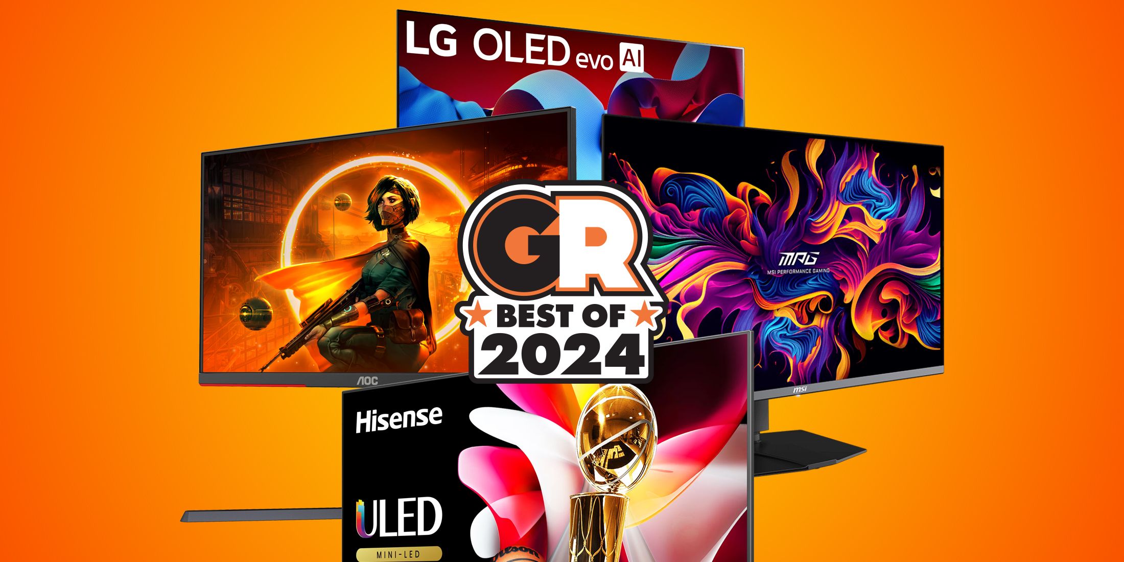 Our Picks For The Best TV And Gaming Monitors Of 2024