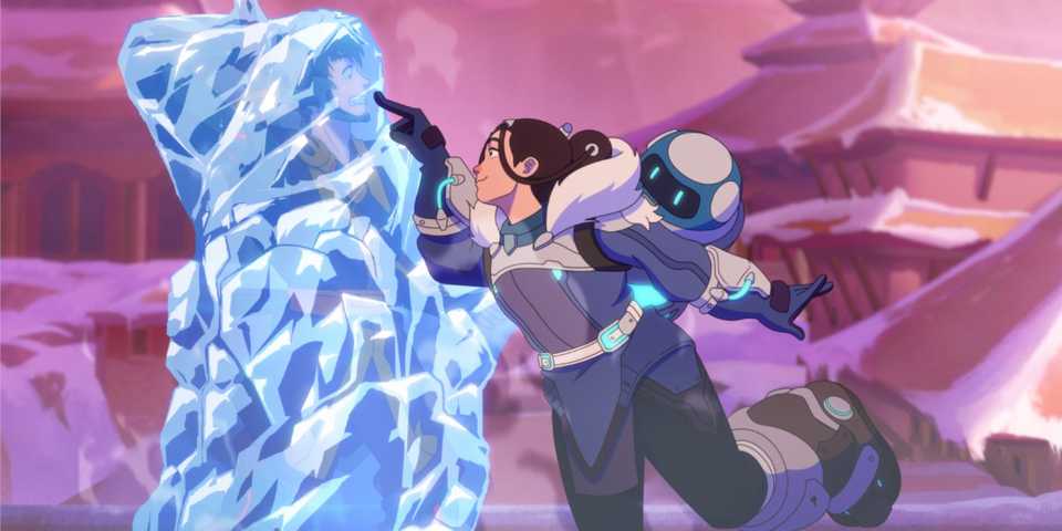 overwatch 2 avatar the last airbender collaboration animated short zuko genji katara mei