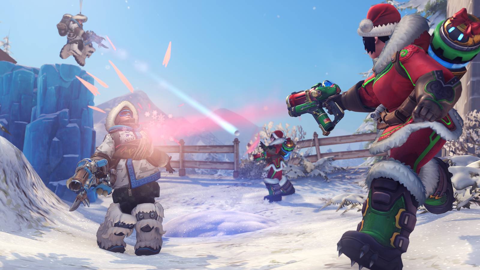 overwatch 2 holiday twitch drops reindeer orisa ugly sweater 76 gingerbread ana