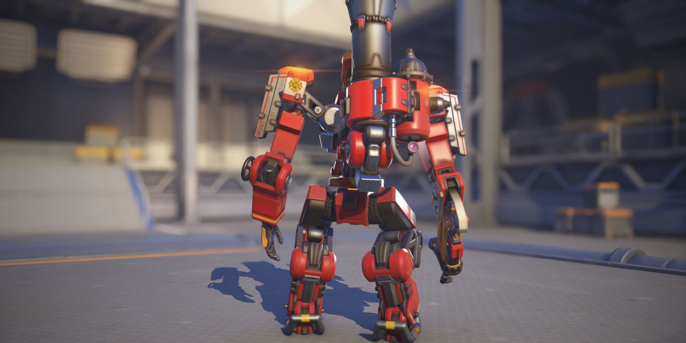 overwatch 2 season 14 twitch drops fire engine bastion legendary skin back