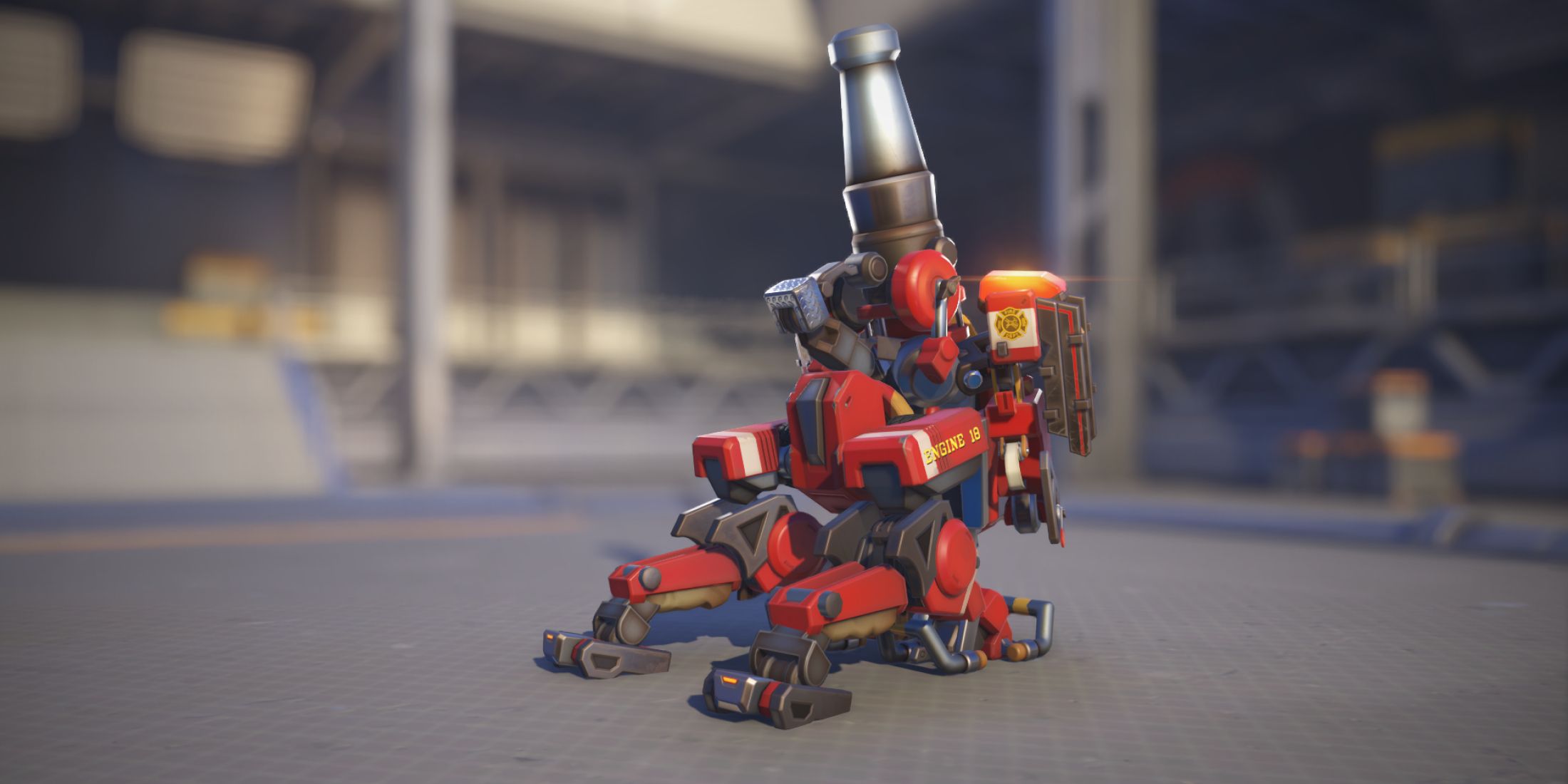 overwatch 2 season 14 twitch drops fire engine bastion legendary skin configuration artillery