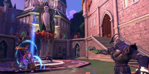 Paladinns Firing At Enemy