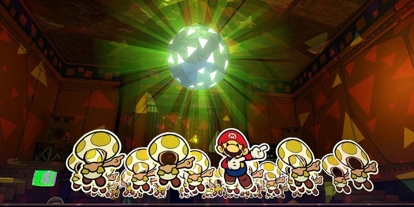 Paper Mario The Origami King Disco