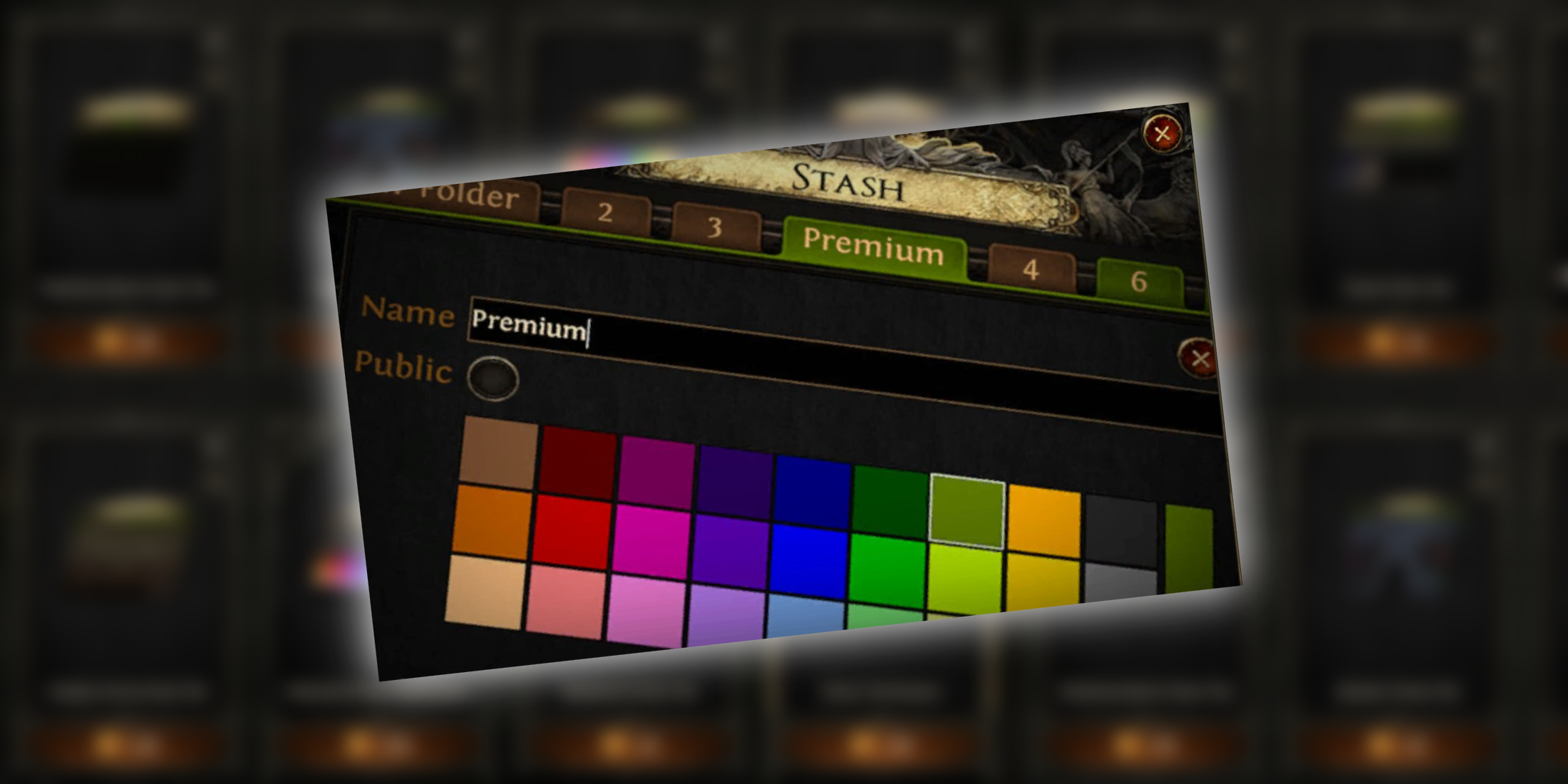 Path of Exile 2 Best Stash Tabs PoE 2 Stash Premium MTX Microtransaction-1