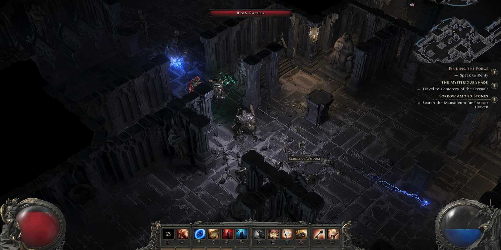 A Scroll Of Wisdom On The Ground