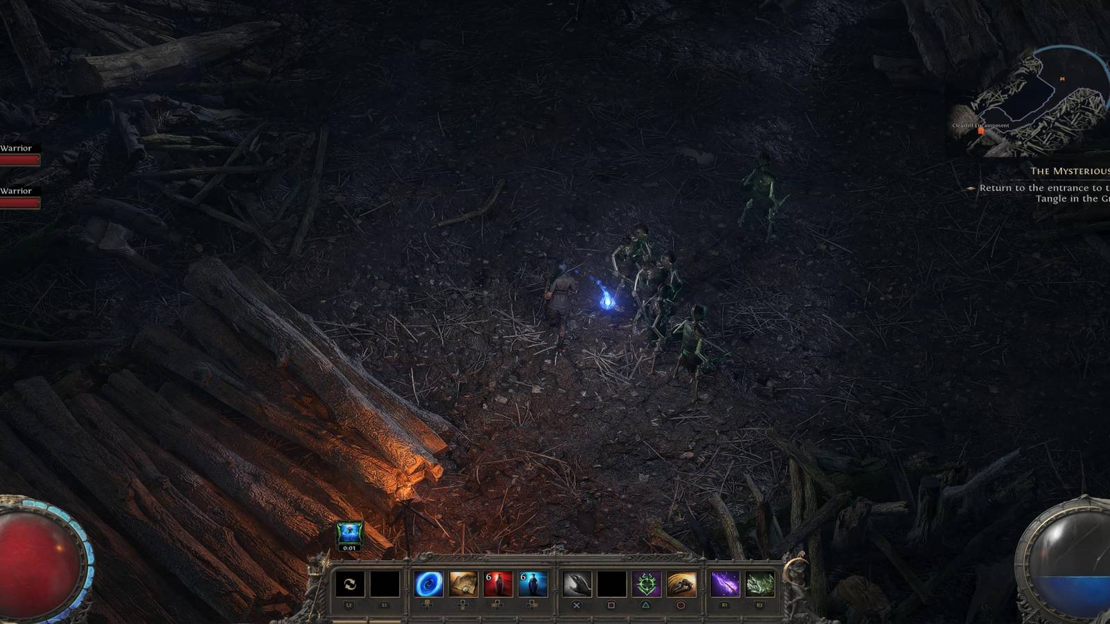 The Player With Arcane Surge Activated 