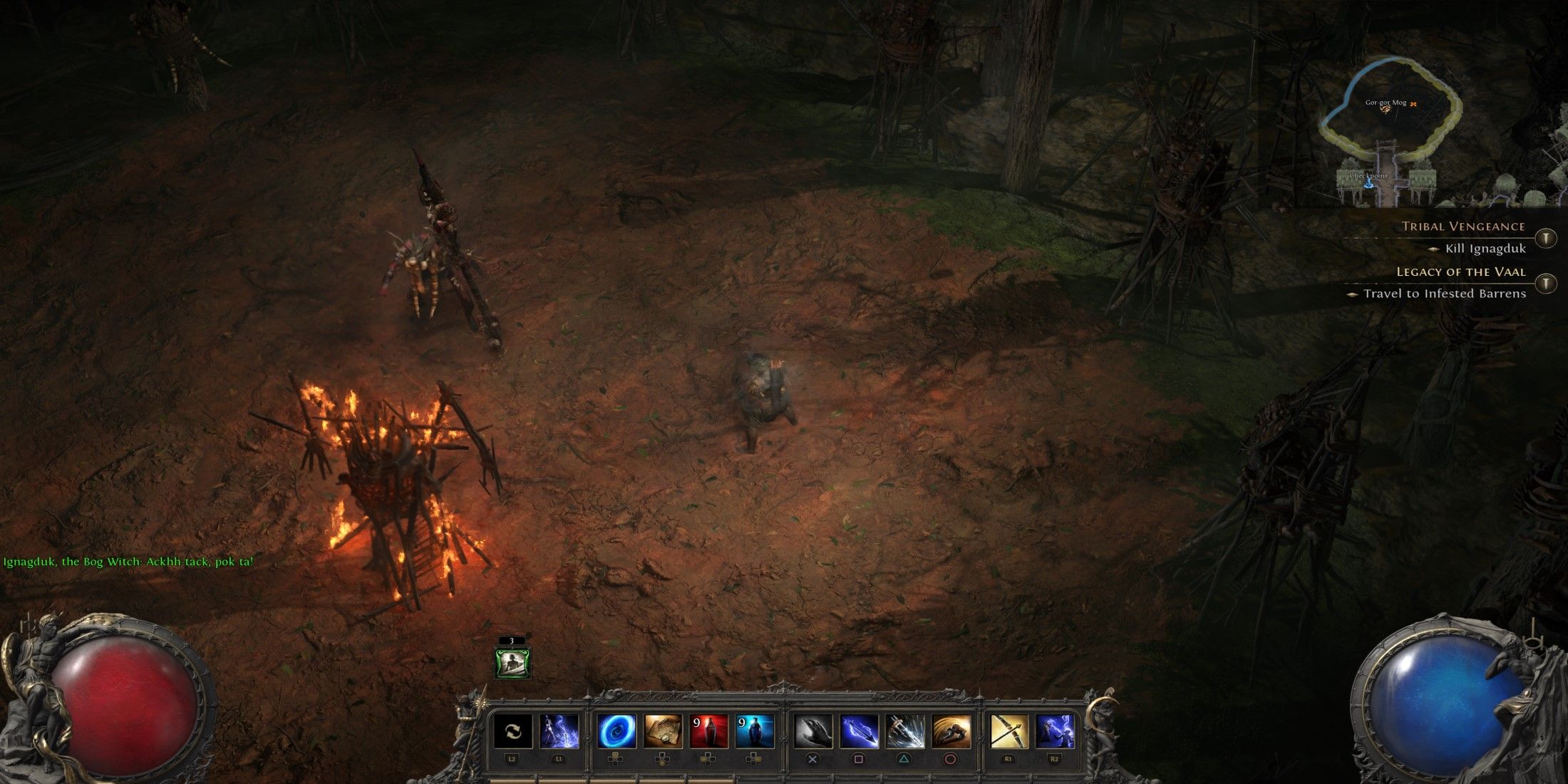 path of exile 2 bog witch