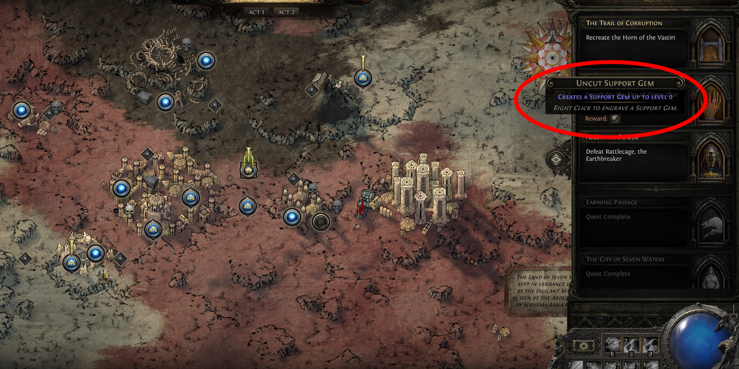 Poe Support Path of Exile 2: How To Get More Support Gems