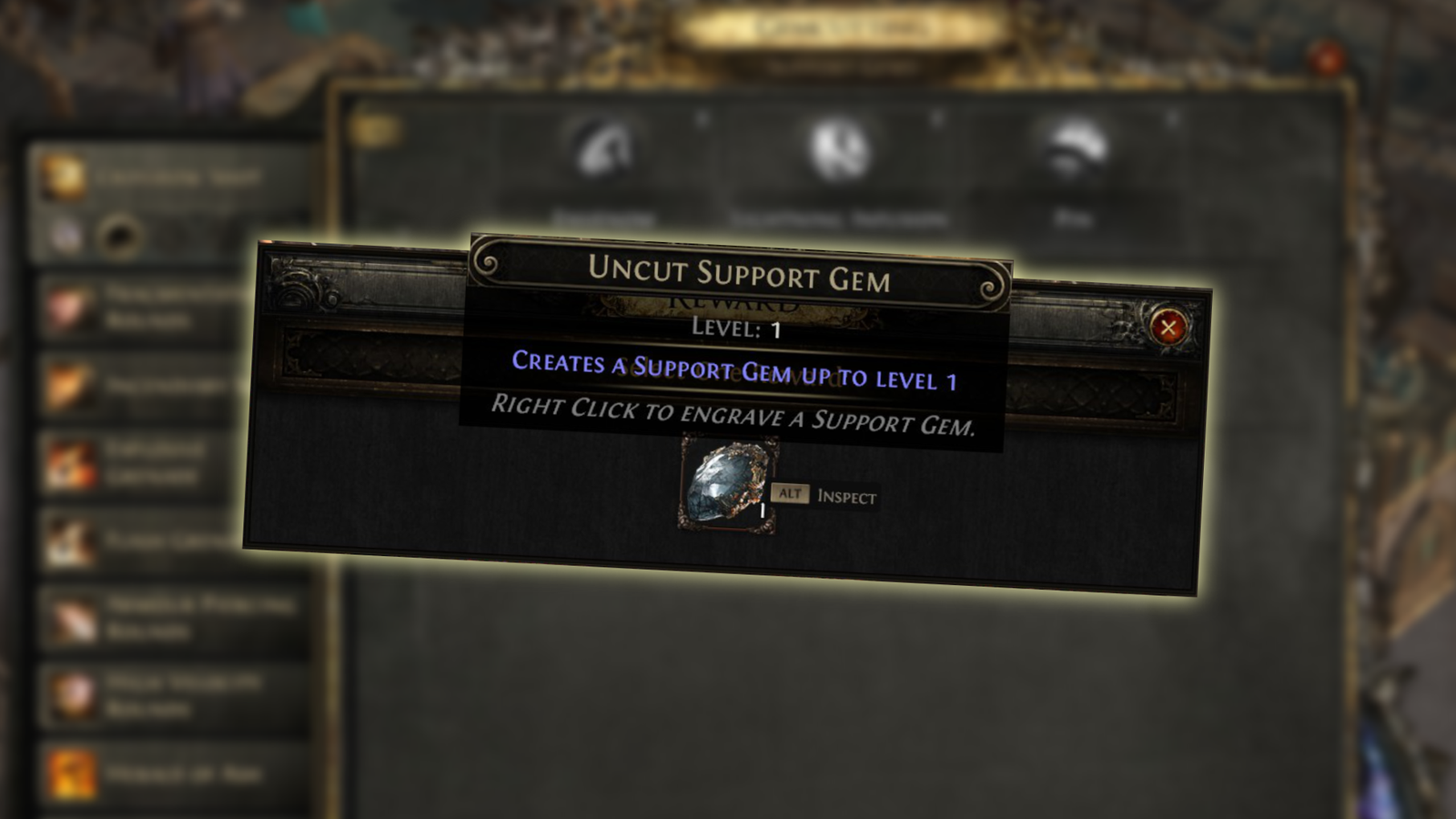 Chain Support Path of Exile 2: How To Get More Support Gems