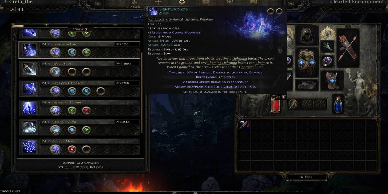 Best Skill Gems For Ranger Builds In PoE2