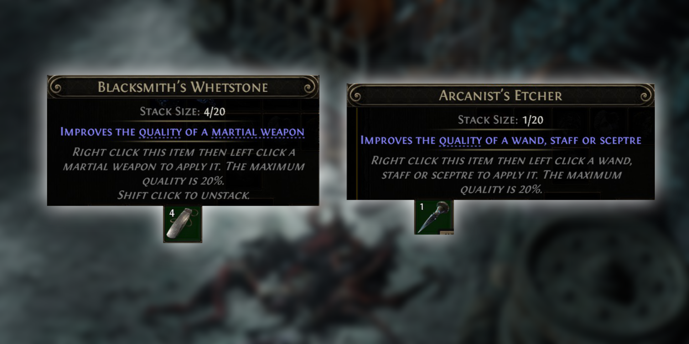 How To Increase Armor Quality & Weapon Quality in Path of Exile 2