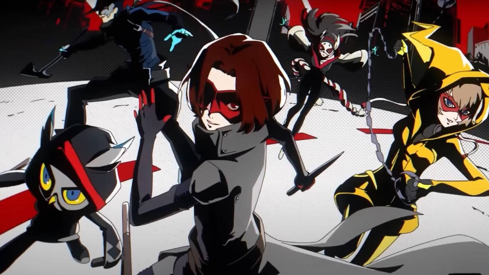 persona 5 the phantom x characters opening cinematic