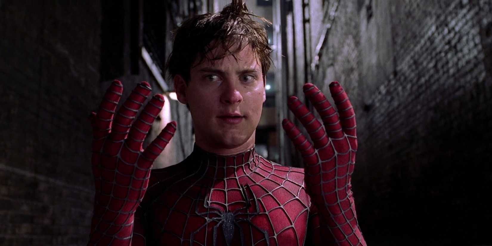 peter parker as spider-man