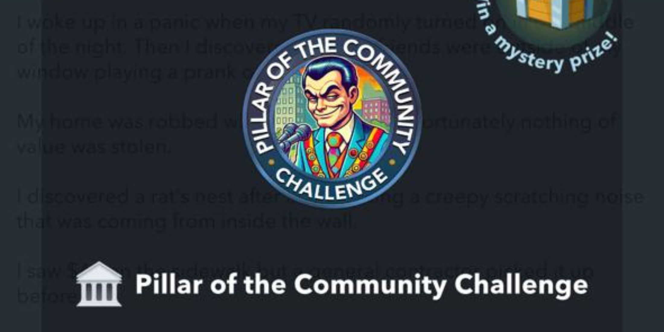 pillar of the community bitlife 