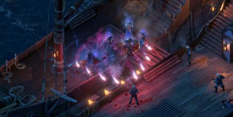 Pillars of Eternity 2 Deadfire Boarding Ship Battle