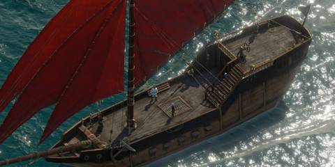 Pillars of Eternity 2 Deadfire Ship Exploring