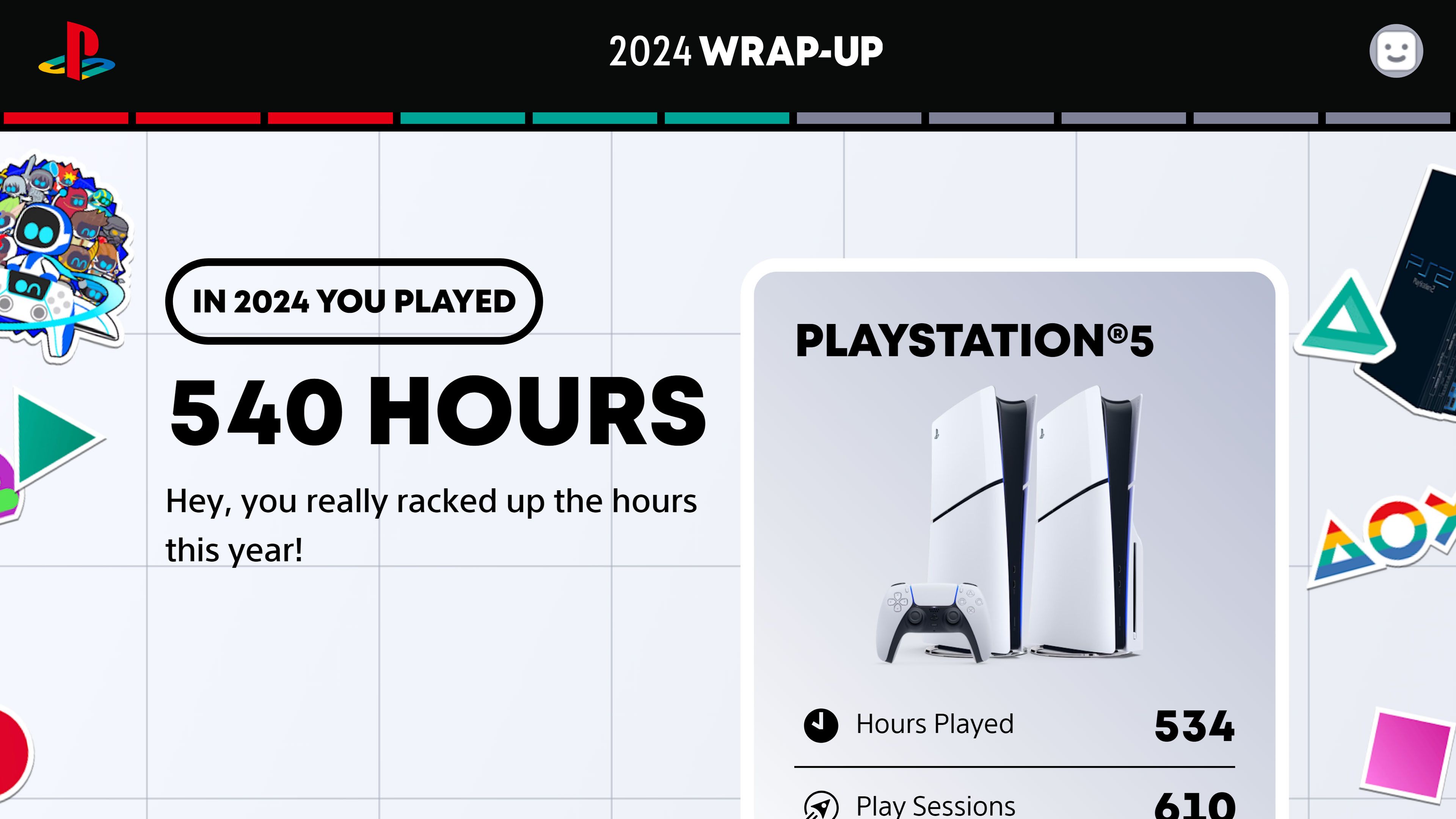 Where to Find Your 2024 PlayStation Wrap-Up Stats