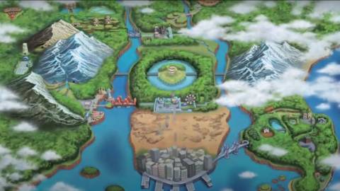 Pokemon Black and White In Game Screenshot 1