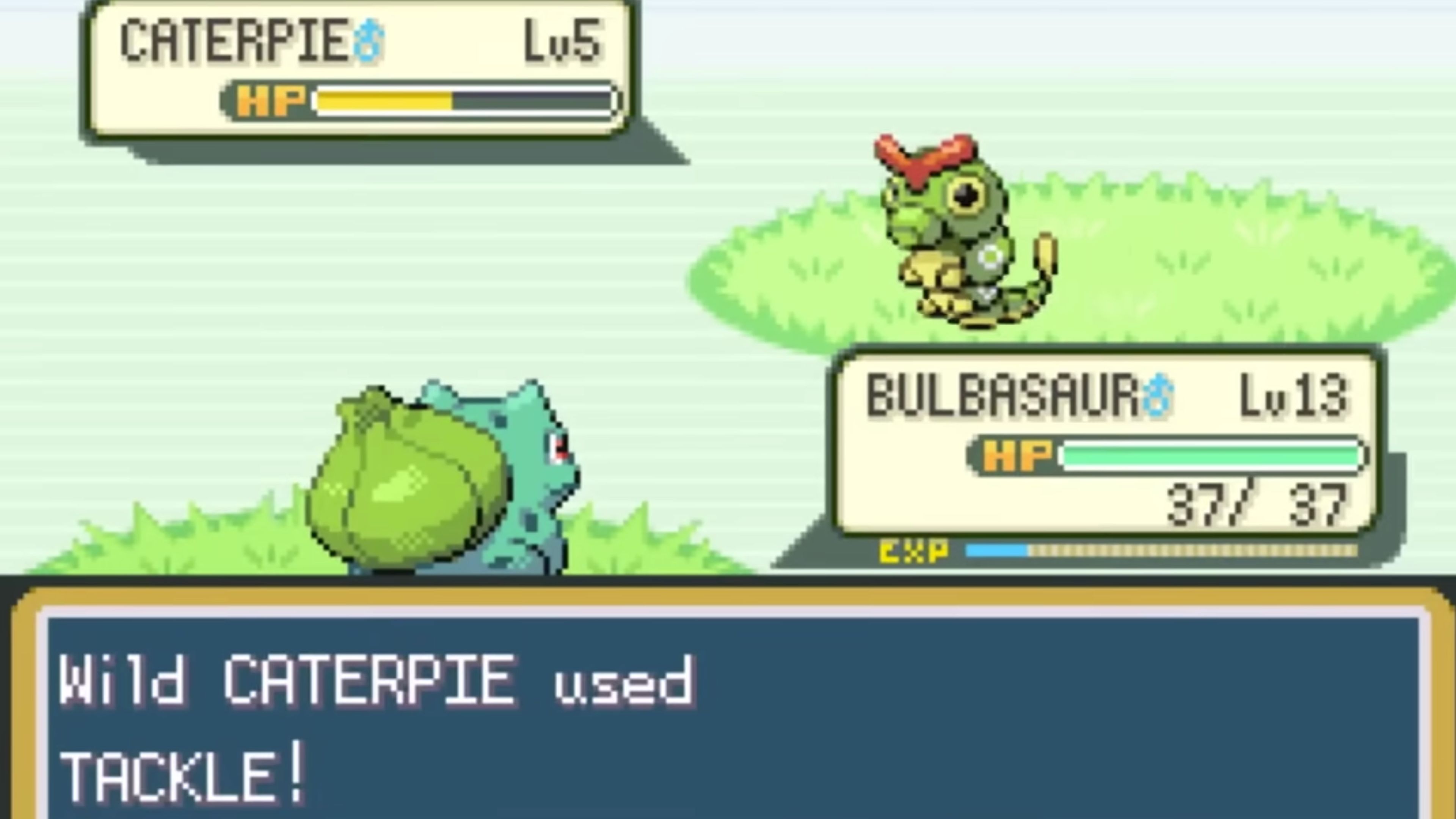 Pokemon LeafGreen In Game Screenshot 1