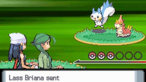 Pokemon Pearl In Game Screenshot 2