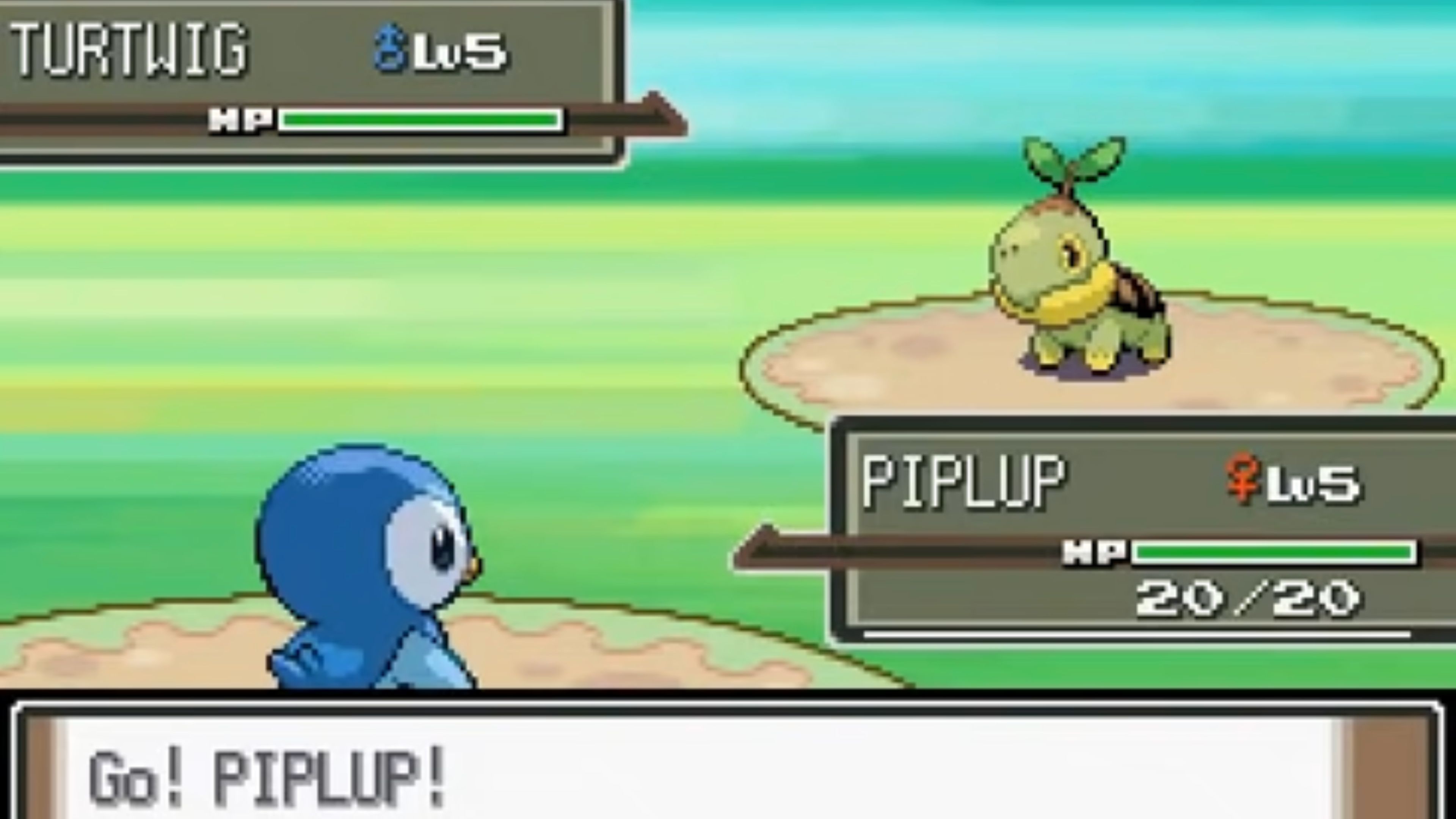 Pokemon Platinum In Game Screenshot 1