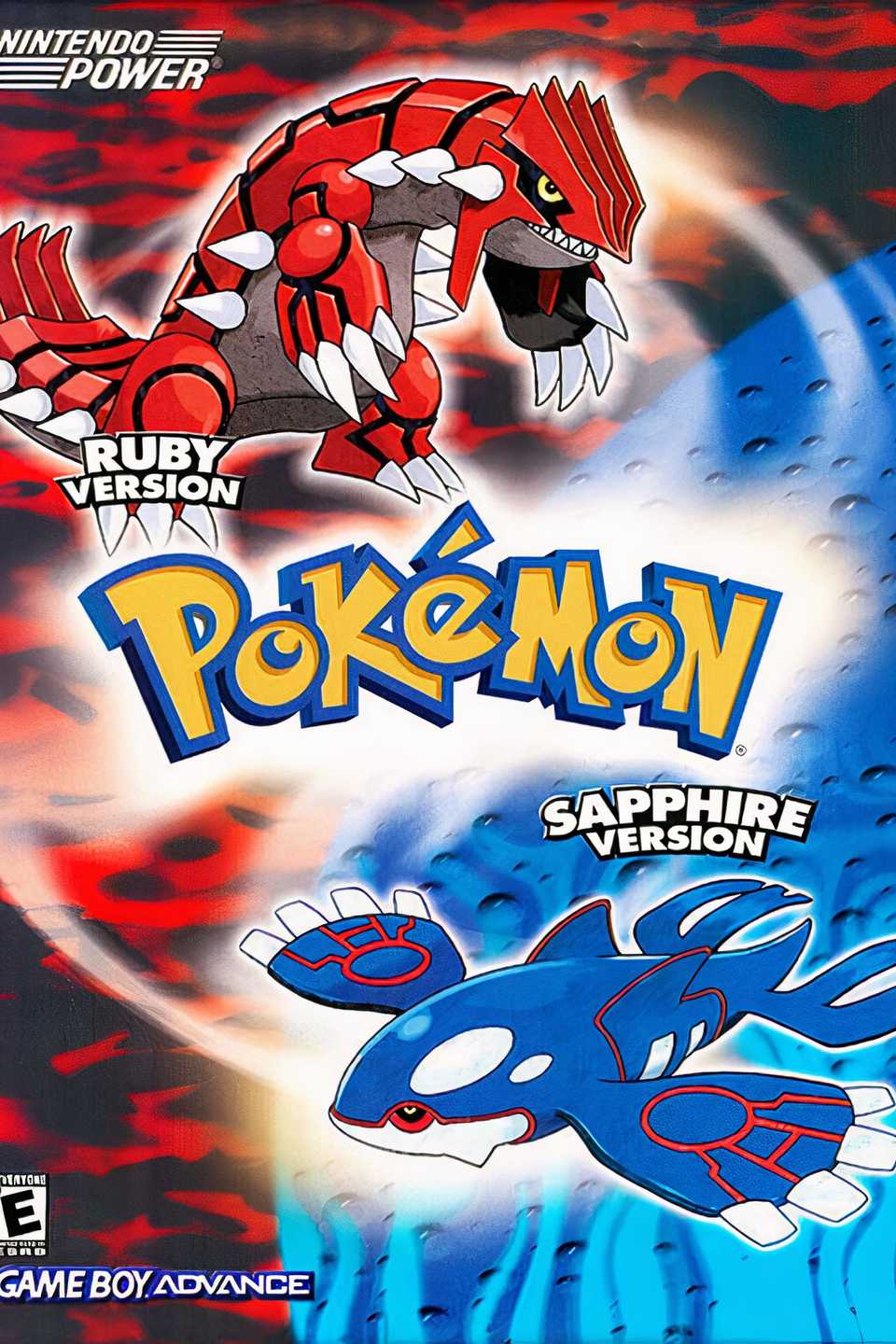 Pokemon Ruby and Sapphire Tag Page Cover Art