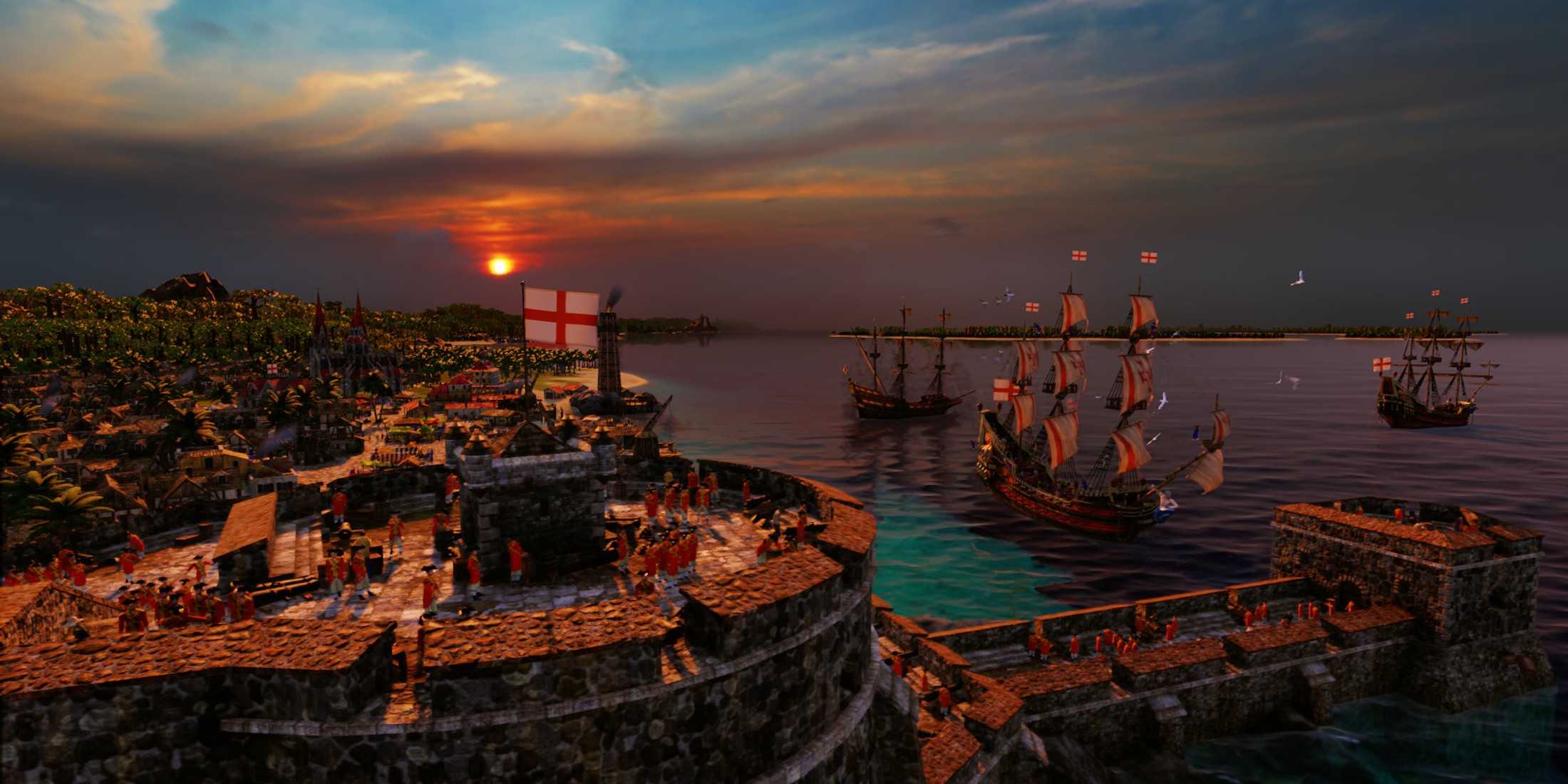 Colonization Gameplay Best Open-World Games With Ship Combat, Ranked