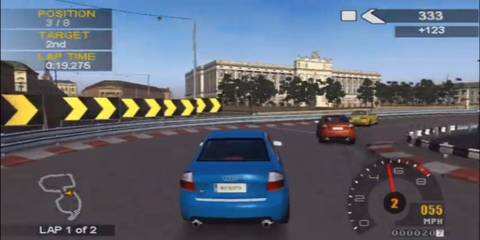 Project Gotham Racing 2 a race in Stockholm