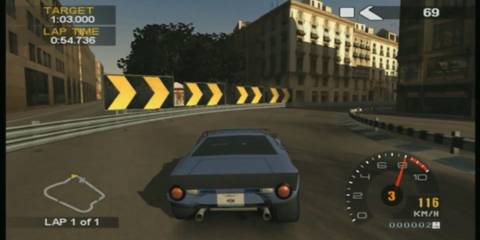 Project Gotham Racing 2 race in Barcelona