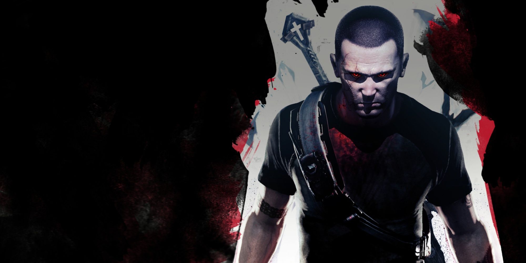 Promo art featuring Cole in Infamous 2 Festival Of Blood