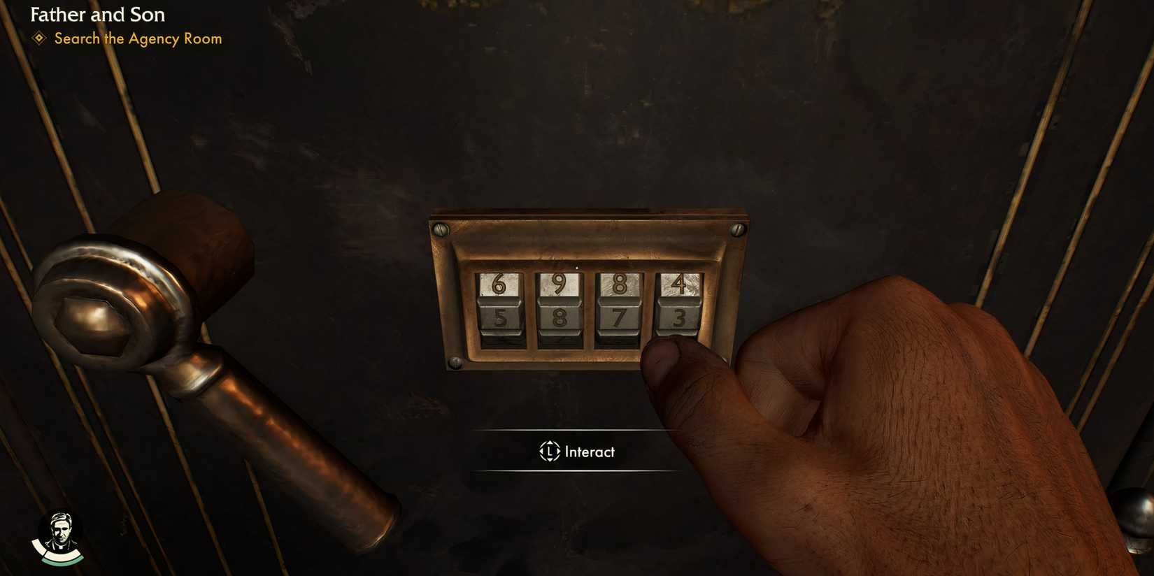 Put Code into the Safe to Complete Father and Son Mystery