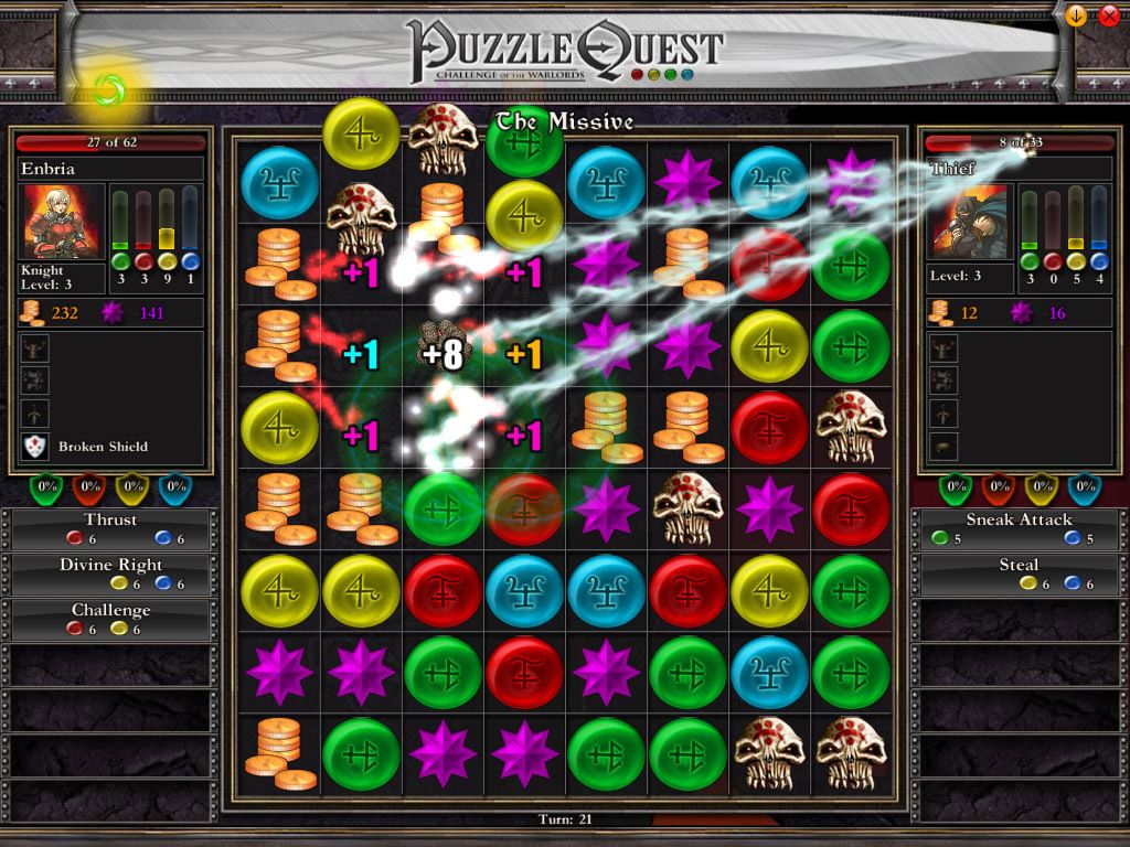 Puzzle Quest- Challenge Of The Warlords Press Image 5