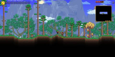 Two Characters Fighting In PvP in Terraria