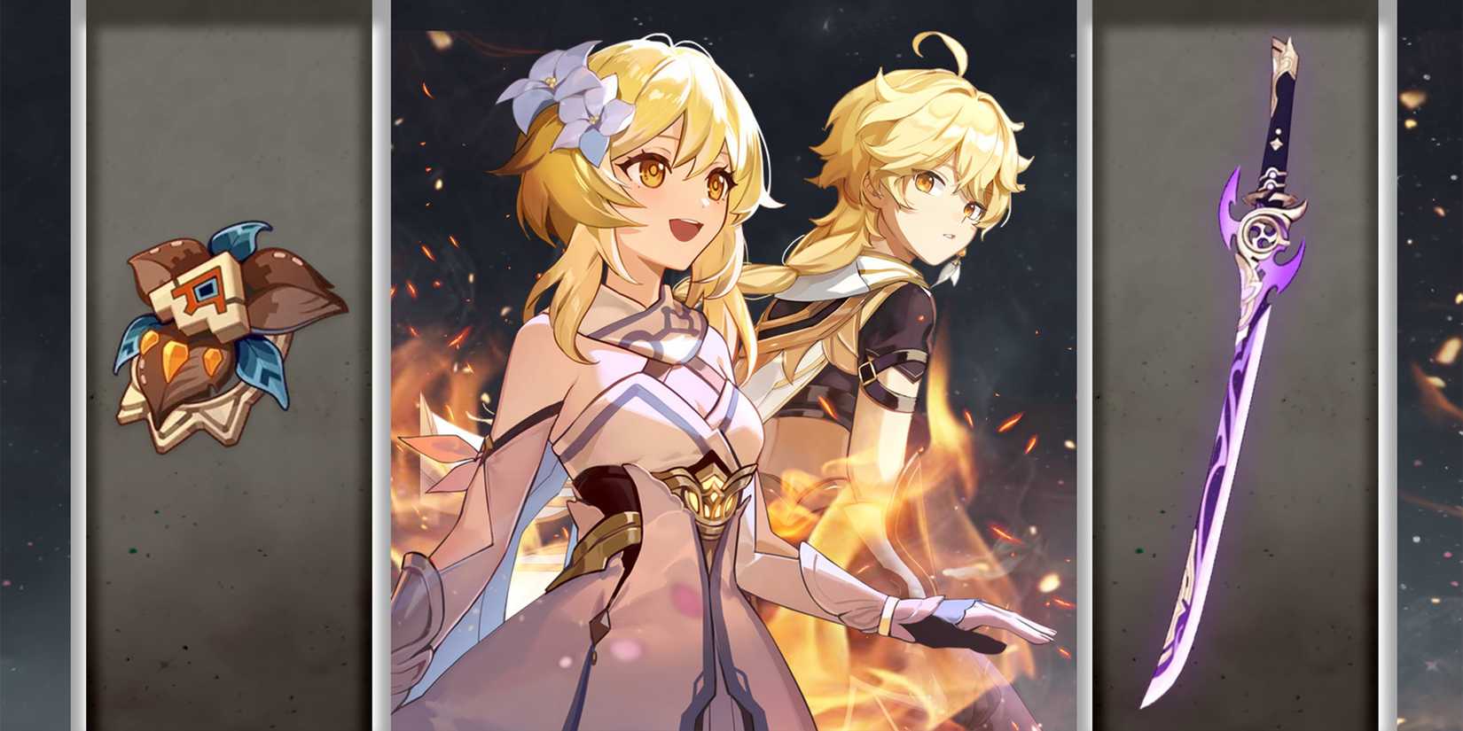 pyro traveler build in genshin impact