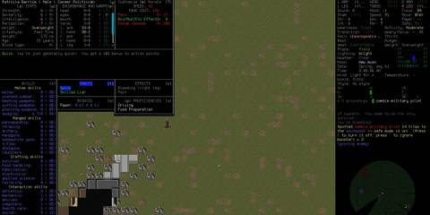 Quick Trait Highlighted In Character Info Menu in Cataclysm: Dark Days Ahead