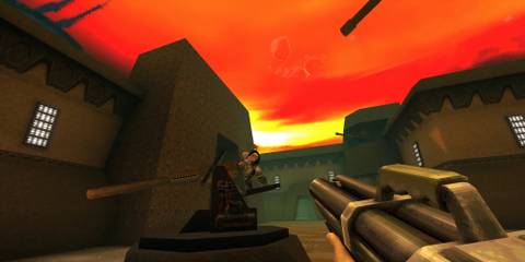Gameplay screenshot for Quake 2