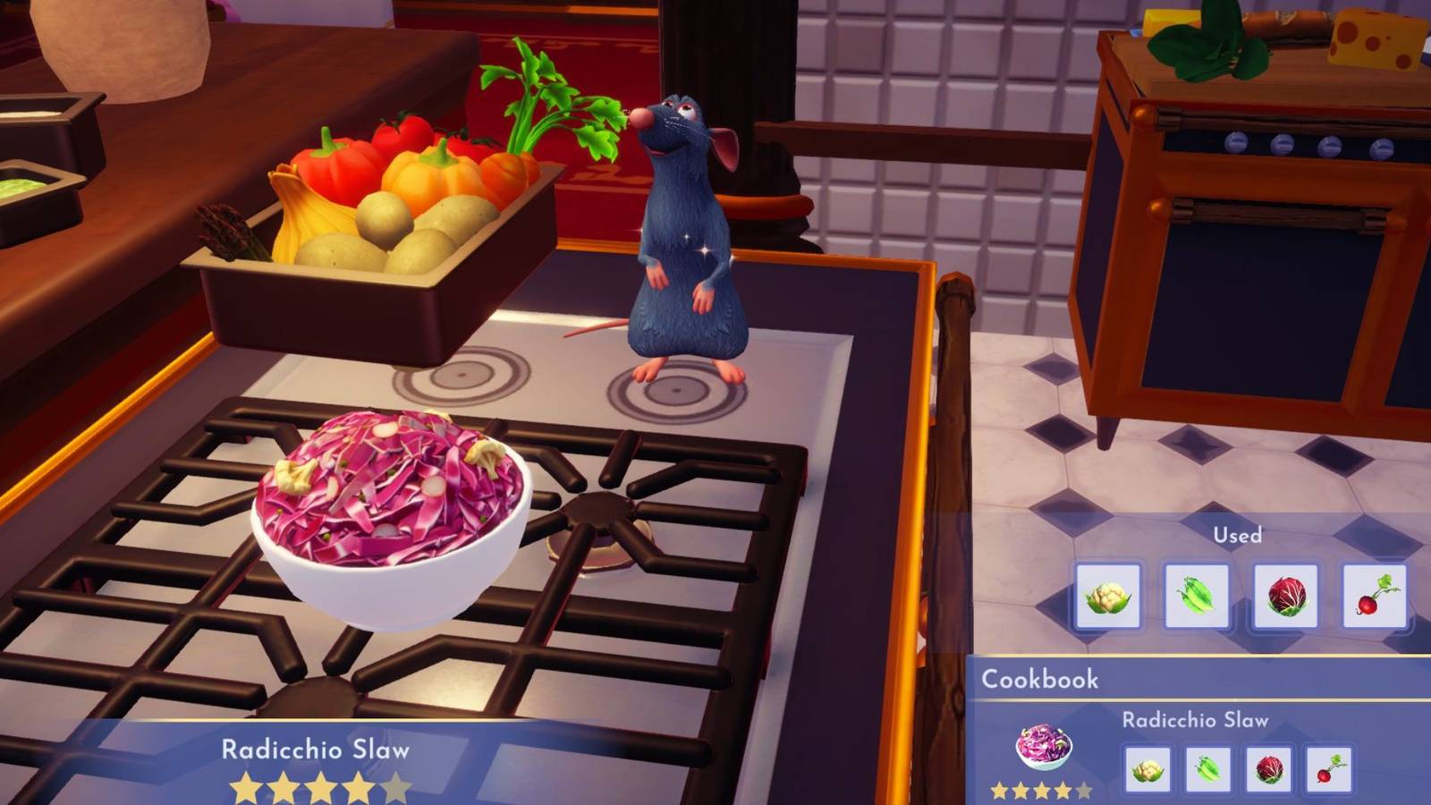 radicchio slaw dreamlight valley