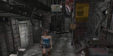 jill on the streets of raccoon city